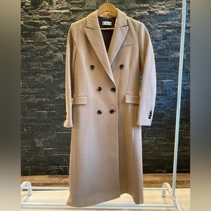 MANGO- Double-breasted wool coat